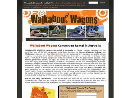 Walkabout Wagons - Campervan Hire Cairns Australia