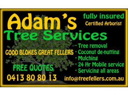 Adam's Tree Services